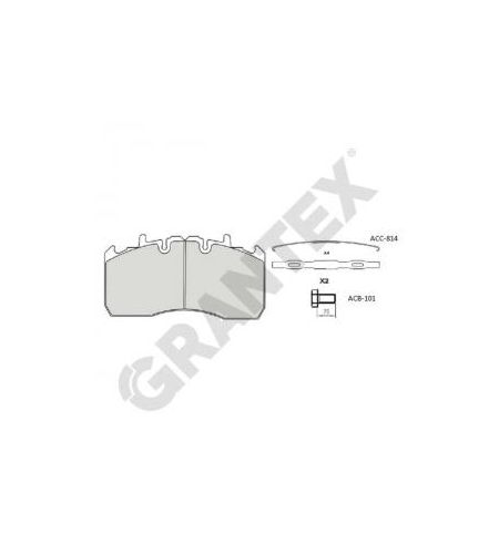ΔΙΣΚΟΦΡΕΝΑ GRANTEX CV104 MERITOR LM 29211