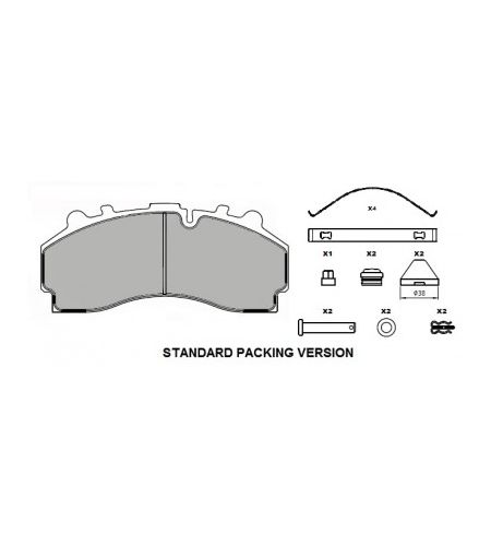 ΔΙΣΚΟΦΡΕΝΑ GRANTEX CV101 SCANIA SN7 HP 29331 ΝΕΟ