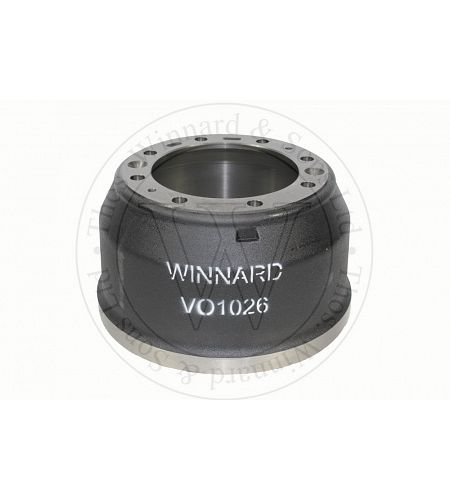 ΤΑΜΠΟΥΡΟ VOLVO FL612-613 ΕΜΠΡΟΣΘΙΟ ΟΠΙΣΘΙΟ ΣΙΑΓΩΝΑ 170 h: 247 d:360 8x21.5