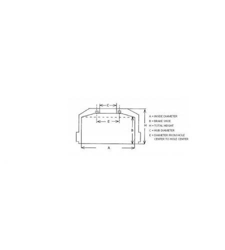 ΤΑΜΠΟΥΡΟ MERCEDES ΟΠΙΣΘΙΟ ΣΙΑΓΩΝΑ 180 h: 220 d:440 12x15.5mm