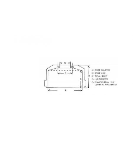 ΤΑΜΠΟΥΡΟ MERCEDES ΟΠΙΣΘΙΟ ΣΙΑΓΩΝΑ 140 h: 270 d:410 10x23mm