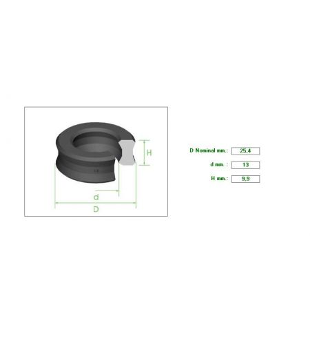 ΡΟΔΕΛΑ ΑΝΤΛΙΑΣ ΠΙΣΤΟΝΙΟΥ ΠΙΣΩ ΔΙΠΛΗ 1"X13X9.9