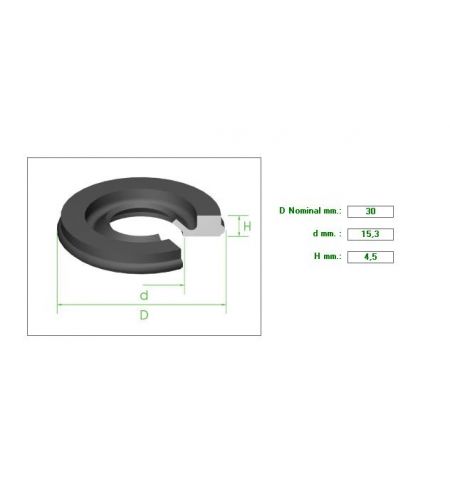 ΡΟΔΕΛΑ ΑΝΤΛΙΑΣ ΠΙΣΤΟΝΙΟΥ ΠΙΣΩ 30Χ15.3Χ4.5mm