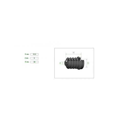ΦΥΣΟΥΝΑΚΙ ΣΥΜΠΛΕΚΤΗ 15.5X6 Η 44