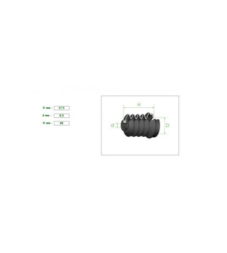 ΦΥΣΟΥΝΑΚΙ ΣΥΜΠΛΕΚΤΗ 27.5X8.5 Η84