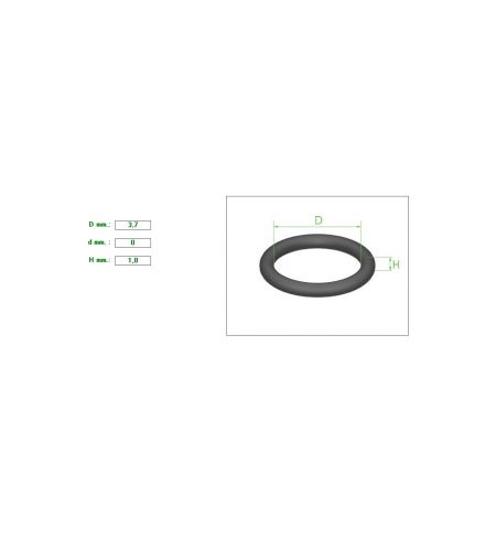 ΛΑΣΤΙΧΑΚΙ O-ring 3.7x1.8