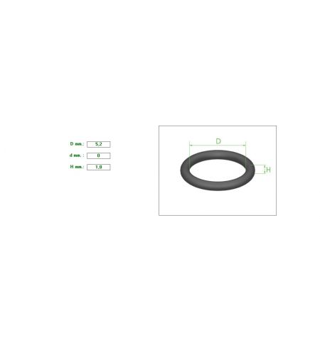 ΛΑΣΤΙΧΑΚΙ O-ring 5.2X1.8