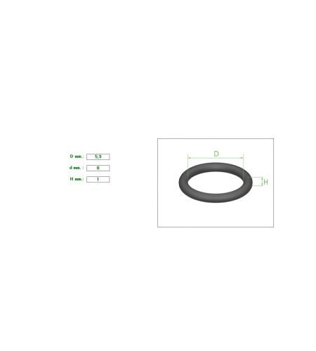 ΛΑΣΤΙΧΑΚΙ O-ring 5.9X1