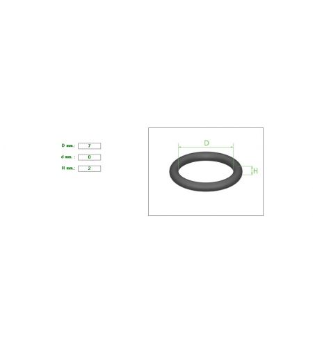 ΛΑΣΤΙΧΑΚΙ O-ring 7X2