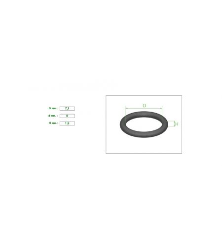 ΛΑΣΤΙΧΑΚΙ O-ring 7.1X1.6
