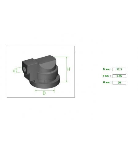 ΚΑΠΑΚΙ ΑΝΤΛΙΑΣ ΙΑΠΩΝΙΚΑ D12.3 d3.55