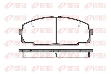 ΔΙΣΚΟΦΡΕΝΑ REMSA TOYOTA DYNA HIACE IV 21468