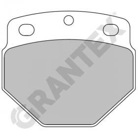 BRAKE PADS GRANTEX CV104 SETRA BOVA VAN HOOL 29747
