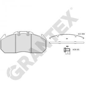 ΔΙΣΚΟΦΡΕΝΑ GRANTEX CV104 MAN LION 29131