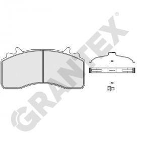 BRAKE PADS GRANTEX CV104 MAN TGX-TGS 29223