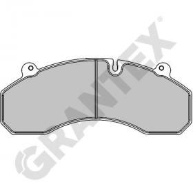 BRAKE PADS GRANTEX CV 104 SINOTRUCK HOWO 29254
