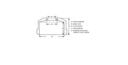 BRAKE DRUM BPW BRAKE SHOE 215 HEIGHT 256