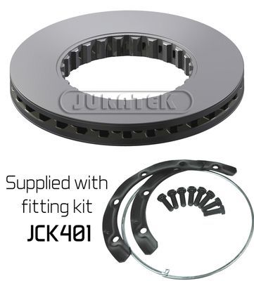 BRAKE DISC JURATEK VOLVO FH RENAULT 85103804 Δ410  WITH KIT