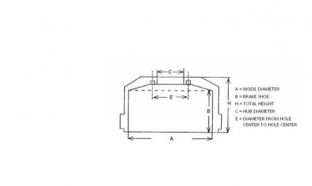 BRAKE DRUM SCANIA REAR BRAKE SHOE 213 HEIGHT 275