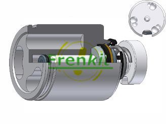 ΠΙΣΤΟΝΙ ΔΑΓΚΑΝΑΣ BREMBO ΓΙΑ IVECO   ΜΕ ΜΗΧΑΝΙΣΜΟ 52mm ΠΙΣΩ ΑΞΟΝΑ ΔΕΞΙΑ