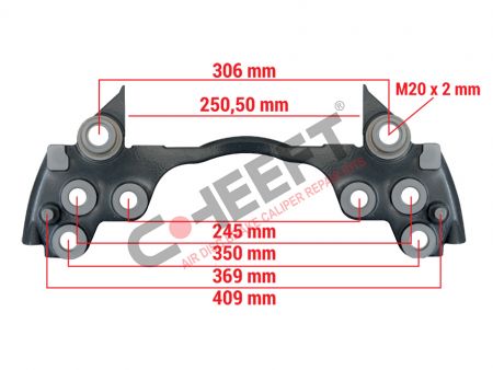 ΒΑΣΗ ΔΑΓΚΑΝΑΣ MERITOR D DUCO 22.5 ΕΜΠΡΟΣ