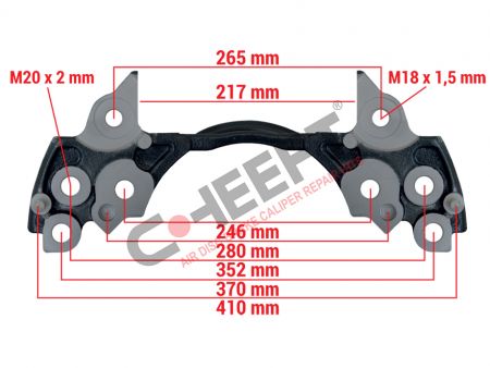 ΒΑΣΗ ΔΑΓΚΑΝΑΣ MERITOR ELSA EURO 5