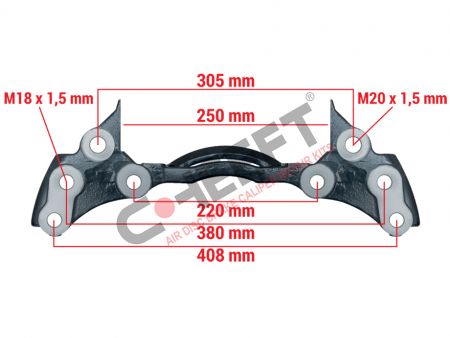 ΒΑΣΗ ΔΑΓΚΑΝΑΣ MAN 463-464 MERITOR