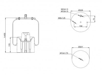 AIR SPRING  16512 SCHMITZ