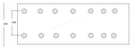 BRAKE LININGS GRANTEX FN50 IVECO STEYR 140 12mm 17879