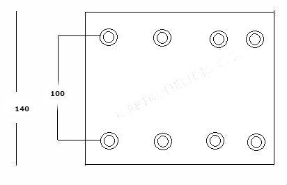BRAKE LININGS GRANTEX FN50 KASSBOHRER SETRA 140 17.2mm 17742