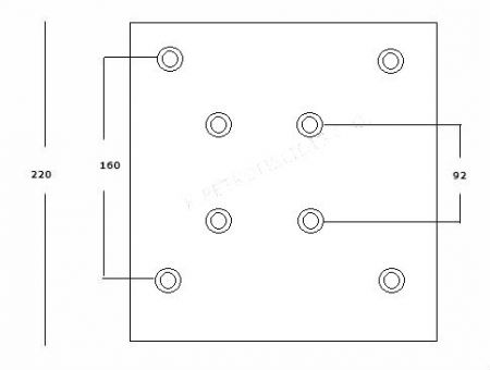 BRAKE LININGS GRANTEX FN50 R.V.I. 220 20mm 19187