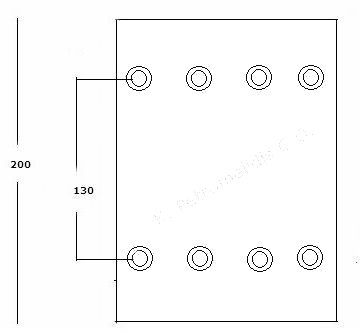 BRAKE LININGS GRANTEX FN50 SAF JUMBO 200 17mm 19515