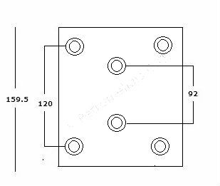 ΘΕΡΜΟΥΙΤ GRANTEX FN50 MERCEDES 162 14.5mm 19845