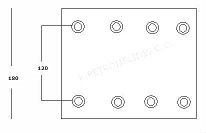 BRAKE LININGS GRANTEX FN50 KASSBOHRER SETRA 178 17.5 19855
