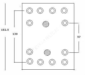 BRAKE LININGS GRANTEX FN50 MAN 180 17.2mm 19708