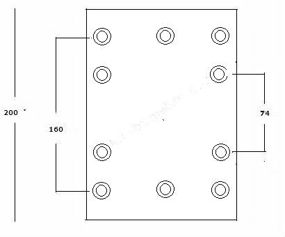 BRAKE LININGS GRANTEX FN50 ROR 200 19.5mm 19909