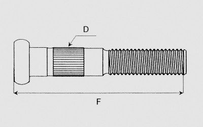 BRAKE DISK REPAIR KIT DAF BOLTS 1387439