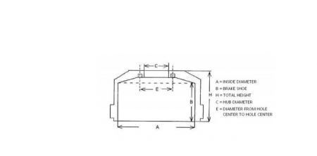 BRAKE DRUM ROR BRAKE SHOE 187 HEIGHT 237
