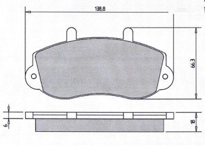 ΔΙΣΚΟΦΡΕΝΑ RVI OPEL EM 23302