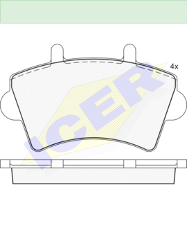 ΔΙΣΚΟΦΡΕΝΑ ICER NISSAN INTERSTAR 23613