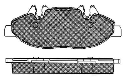 BRAKE PADS GRANTEX CV101 MERCEDES VIANO 24007