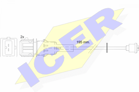 ΚΑΛΩΔΙΑ ΔΙΣΚΟΦΡΕΝΩΝ ICER IVECO BREDA (29150)