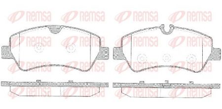 ΔΙΣΚΟΦΡΕΝΑ REMSA FORD TRANSIT TURNEO CUSTOM ΟΠΙΣΘΙΟ 25603