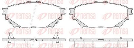 ΔΙΣΚΟΦΡΕΝΑ REMSA MITSUBISHI FUSO ΕΜΠΡΟΣΘΙΟ- ΟΠΙΣΘΙΟ 25749