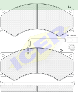 ΔΙΣΚΟΦΡΕΝΑ ICER DAF F 1000 29017