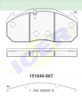 ΔΙΣΚΟΦΡΕΝΑ ICER MAN F 2000 29030