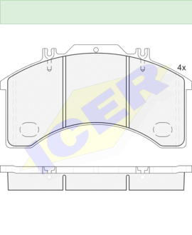 ΔΙΣΚΟΦΡΕΝΑ ICER IVECO EUROCARGO 29032