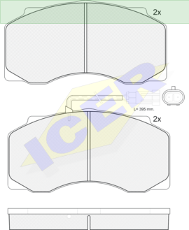 ΔΙΣΚΟΦΡΕΝΑ ICER DAF 55 29077