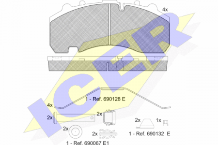 ΔΙΣΚΟΦΡΕΝΑ ICER  BPW SH 29167