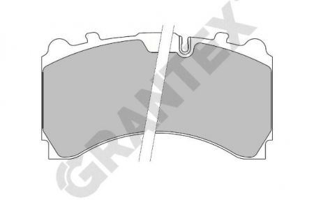 BRAKE PADS GRANTEX CV101 MERCEDES ACTROS 29244